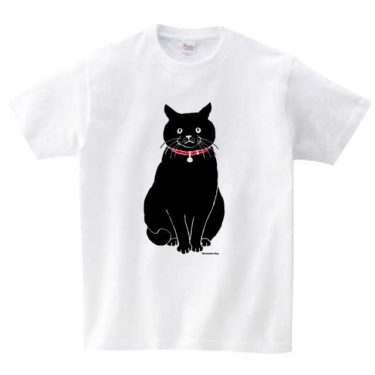 黒猫しゃん Tシャツ